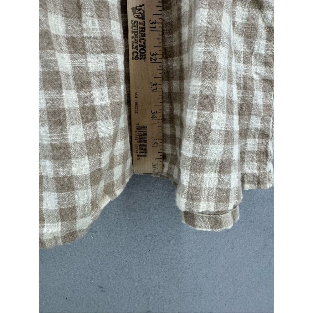 Able Beige Plaid Mini Dress - Picture 13 of 13
